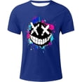 thumbnail image 3 of Playeras Deportivas Para Hombre, Camiseta De Manga Corta Con Cuello Redondo Y Estampado Gráfico Para Niñas Y Niños, Camiseta Informal De Verano, 3 of 4