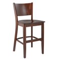 thumbnail image 2 of Hendrix Counter Stool Medium Oak with wood seat, 2 of 2