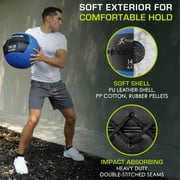 ProsourceFit Soft Medicine Balls with Color-Coded Weights
