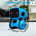 thumbnail image 3 of Contixo Interactive Smart Robot Multicolor Bundle, Learning Kids Toy, Ages 3-8, Voice Activated, Touch Sensitive, Play, Talk, Dance, & Sing, Blue, Green, Pink, 3 of 11