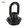 thumbnail image 3 of Unique Bargains 25kg Max Load 30x44mm M10 Thread Ring Shape Female Loop Eye Nut Black 2 Pack, 3 of 5