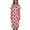 Strawberry Print, variant on Eternatastic Women Short Sleeve Loungewear Nightgown Crew Neck Loose House Dress Soft Comfy Long Nightshirts Sleepwear X-Large Strawberry