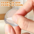 thumbnail image 5 of 16 Counts Baby Proofing Corner Protector,Round Baby Proof Bumper for Covering Sharp Furniture Edges,Clear Furniture Table Corner Safety Cushion, 5 of 5