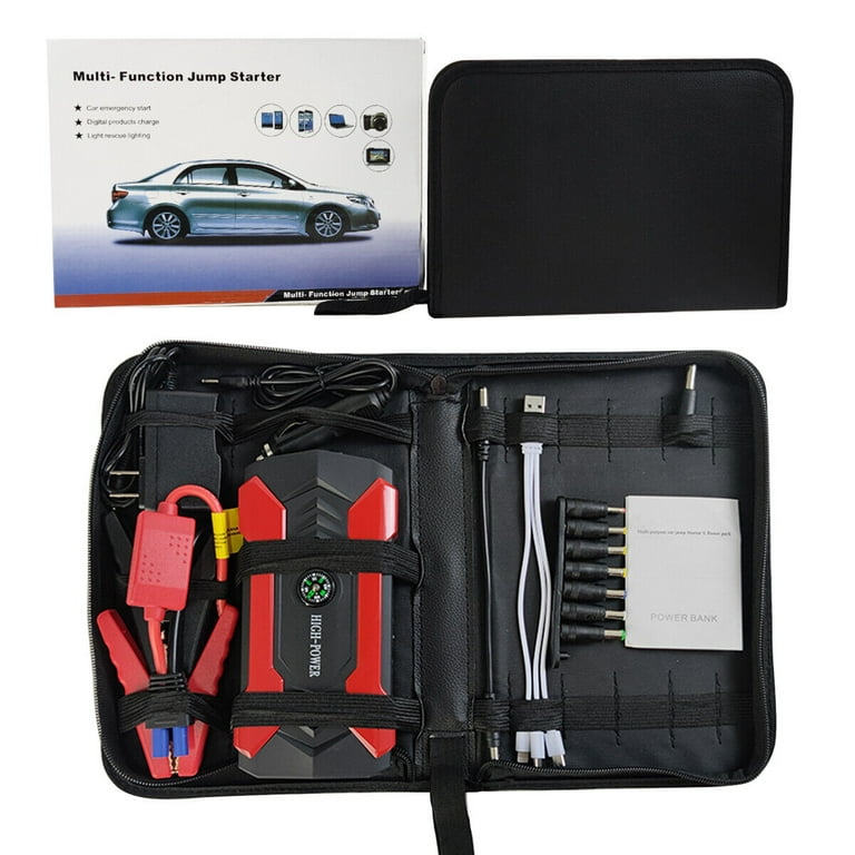 99800mah 12v Tragbare Auto-Starthilfe Jumpstarter Multifunktions- Autobatterie-Booster-Ladegerät Notstromstation Bankgerät