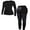 Purple, variant on ANFERRY Womens Thermal Underwear Set Anti-Static Moisture Wicking Long Johns Seamless Crew Neck Ski Base Layer Cold Weather Outfit Sets