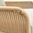 thumbnail image 5 of Blaire Outdoor Patio Wicker Rocking Chair with Cushions, Solid Wood Frame, Beige, 5 of 7