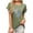 Army Green, variant on Sexlip Womens Swimsuit Set Abstract Floral Print Cover Up Design Crew Neck Short Sleeve Loose Silhouette Lightweight Fabric for Beach Vacations Red S