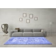 thumbnail image 3 of Ahgly Company Indoor Rectangle Persian Blue Traditional Area Rugs, 5' x 8', 3 of 4