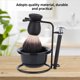 thumbnail image 3 of Men Beard Shaving Set Professional Butterfly Open Double Edge Razor Brush Bowl Holder Soporte para Bigote Herramienta de Afeitar Razor Stand Wet Shave & Barba Kit Regalo Hombres Unbranded JM17339, 3 of 7