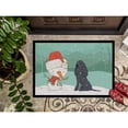 thumbnail image 3 of Carolines Treasures CK2070JMAT Black Spaniel Snowman Christmas Door Mat Indoor Rug or Outdoor Welcome Mat 24x36 Doormat, 3 of 4