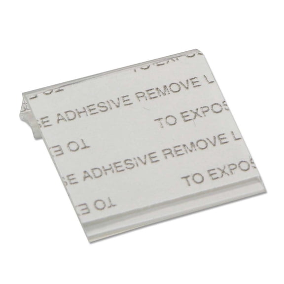 JewelrySupply Self-Adhesive Earring Card Adapter 1x1 (Package of 100)