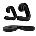 thumbnail image 2 of 2 piezas Manijas de barra de pull up up Atención hacia abajo accesorios ergonómicos de la máquina de cable de empuñaduras de mano portátiles para el, 2 of 8