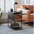 thumbnail image 4 of Sauder® Collection Boulevard Cafe Table d'appoint, Finition Black/Vintage Oak, 427353, 4 of 7