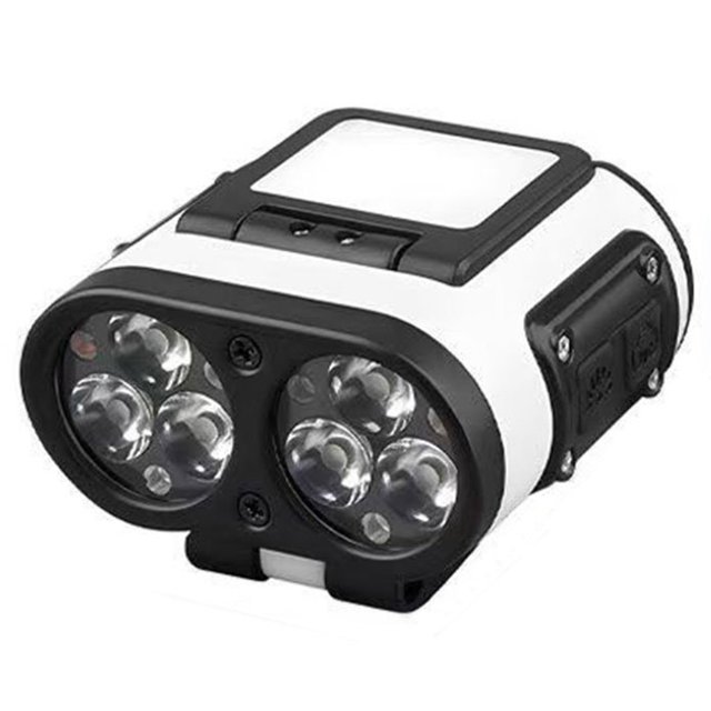 Lámpara Cabeza Sensor COB LED Faro USB Recargable para Pesca Al Aire Libre Camping