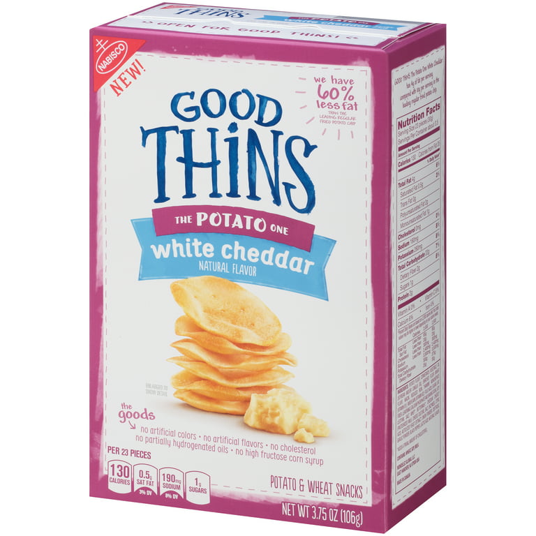 Good Thins Sweet Potato Crackers, 1 Box (3.75oz)