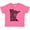 Hot Pink, variant on Minnesota Silhouette Mandala Boys or Girls Toddler T-Shirt