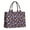 Purple Sun Moon, variant on Large Capacity Tote Bag,Purple Sun Planet Rocket Star Pattern Handbag Fashion Luxury Tote Bag,15.7"x13"x 5.1" Inches,Laptop Compatible