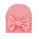 thumbnail image 1 of Sonducket Gorros de bebé, gorro con nudo de lazo, bonitos gorros para bebés, regalos de cumpleaños, accesorios cómodos para niños pequeños, Sombreros camarones rosados, 1 of 5