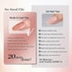thumbnail image 3 of Almond nail tips - brown soft gel nail kit with 150 pieces of medium fake nails, 3 of 5