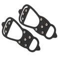 thumbnail image 1 of Crampones De 8 Dientes, Picos Para Zapatos De Nieve Con Efecto Antideslizante Multifunción Para Senderismo Para Montañismo Para Amigos, 1 of 8