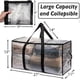thumbnail image 3 of ClearSpace Oversized Moving Bags or Storage Bag u2013 Large Moving Boxes with Backpack Straps, Zippers & Handles u2013 Heavy-Duty Packing Bags for M, 3 of 5