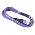 thumbnail image 3 of Leather Case Belt Clip w Purple 10ft USB Cable for #model_series - Holster Cover Pouch Vertical Carry and Charger Cord Power Wire Braided Long, 3 of 10