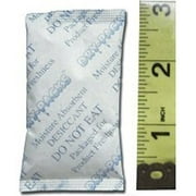 Le gel de silice Dry-Packs Industries dans le déshumidificateur rechargeable Tyvek absorbe l'humidité 10 grammes 10PK, 10-Pack