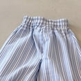 thumbnail image 7 of SHTXOZHI Toddler Girls Cute Pants Lace Ruffle Trim Elastic Waisted Pants Lightweight Breathable Print Loose Casual Bottoms, 7 of 7