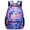 style, variant on Dreamy Rainbow Clouds Backpack for Business Daypack College Canvas Bags Durable