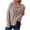 Khaki, variant on MIUOWANP Fall Sweaters for Women 2024 Fashion Women Casual Round Neck Long Sleeve Sweater Blouse Pullver Tops Dark Gray L