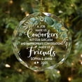 thumbnail image 6 of Personalized Best Friend Christmas Ornament Gifts for Women - Friendship Customized Crystal Ornament 3'' - Gift for Women Friend - Bestie Gifts On Birthday - Xmas Tree Hanging Decoration, 6 of 6