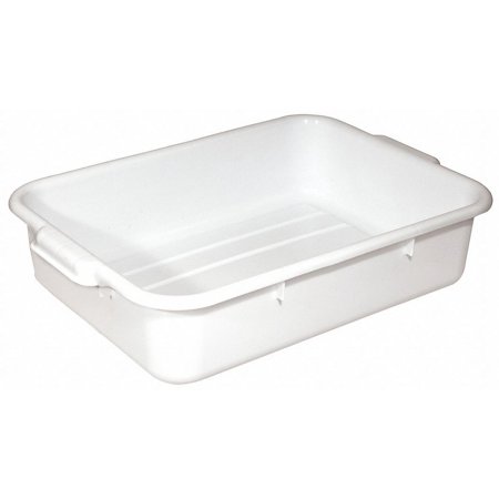 UPC: 0710277440552 | Crestware Bus Tub White Polypropylene 5 in. Height BT5WH