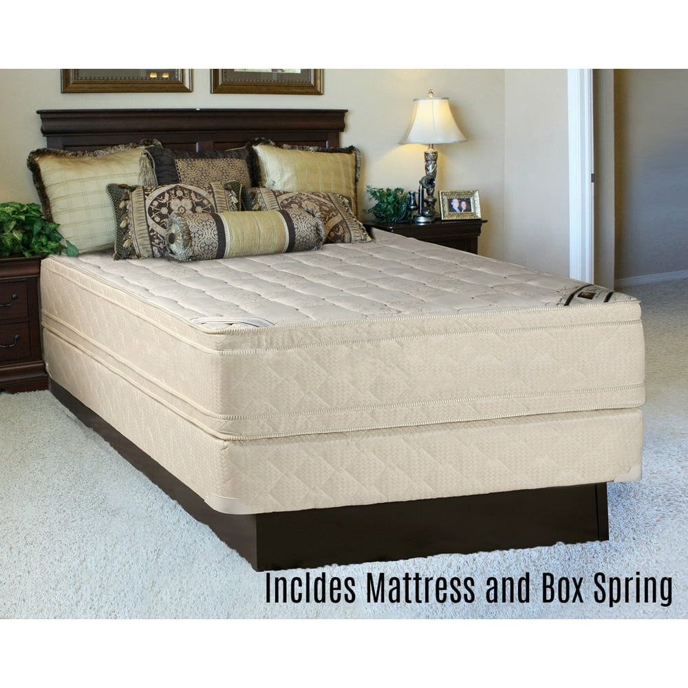 Continental Sleep, 14" Fully Assembled Foam Encased Eurotop Innerspring