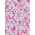 thumbnail image 1 of Ahgly Company Indoor Rectangle Patterned Pink Abstract Area Rugs, 8' x 12', 1 of 6