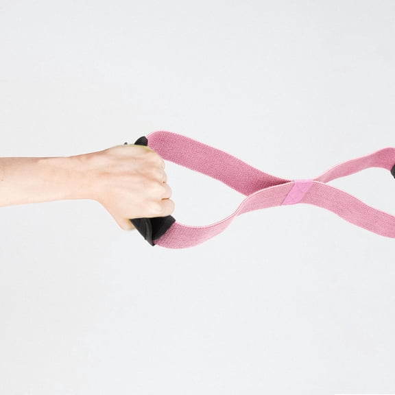 ETEREAUTY Elastic Fitness Band Pink for Yoga and Workout to Improve Strength and Flexibility