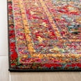 thumbnail image 4 of SAFAVIEH Cherokee Collection CHR918Z Black / Red Rug, 4 of 6
