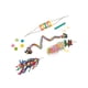 thumbnail image 1 of Bird Perch Stand Chewing Toys, Durable Parrot Swing Toys Set Bright Colors Attractive For Parrots ANGGREK AC6987, 1 of 8