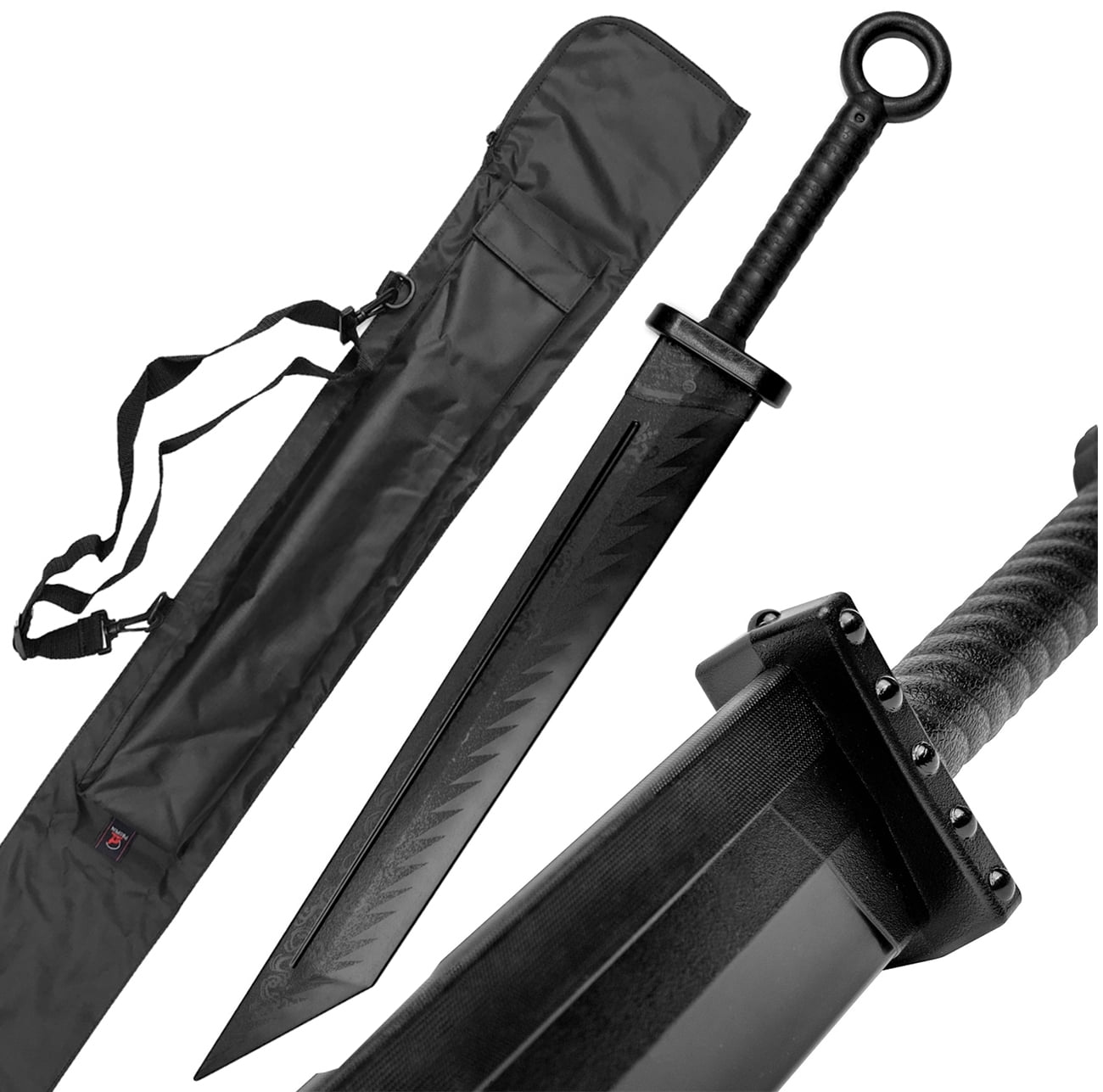 Plastic Buster Sword Broad Sword Kung Fu Training Tai chi Final Fantasy