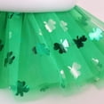 thumbnail image 7 of St. Patrick's Day Tulle Skirts Womens Rave Outfits Elastic Waist Tutu Mesh Mini Skirts Dance Party Green, Free Size, 7 of 7