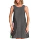 thumbnail image 1 of Balery Vinyl Records Vestidos de verano para mujer con estampado: vestido holgado sin mangas, vestido playero informal y cómodo para días calurosos., 1 of 7