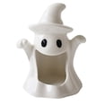 thumbnail image 2 of (2 Pack) Porte-Bougie en Céramique pour Halloween Design Unique Support de Bougie Chauffe-Plat Mignon pour Centre de Table de Fête à la Maison, 2 of 8