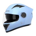 thumbnail image 2 of Motorcycle Full Face Helmet Wear Resistant Comfortable Street Bike Helmet Blue, 2 of 9