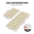thumbnail image 2 of Yiaed Leopard Print Kitchen Rugs Sets of 2 Kitchen Mats Cushioned Anti Fatigue Kitchen Rug Tapetes Para Cocina for Sink,Laundry Room, 2 of 6