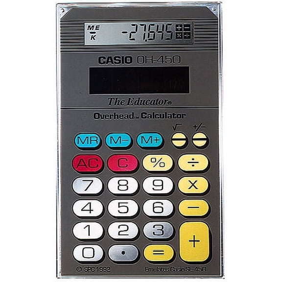 Casio OH450 Overhead Calculator Which Emulates