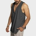 thumbnail image 2 of Nfurl Deep V Neck Tank Tops for Men Big and Tall Gym Workout Shirt Quick Dry Running T Shirts Athletic Casual Basic Tees Summer Sleeveless Sports Shirts for Bodybuilding, 2 of 8