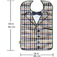 thumbnail image 7 of CHUNYAN New Waterproof Adult Bibs for Eating Washable Apron Reusable Clothing Protector with Crumb Catcher For Elderly Men Women Senior, 7 of 7