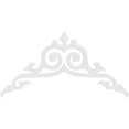 thumbnail image 4 of Ekena Millwork 72"W x 36"H x 1"P (12/12) Pitch Baile Architectural Grade PVC Gable Pediment, 4 of 5