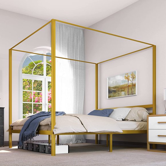Modern Gold Bed Frame