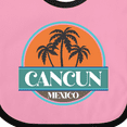 thumbnail image 4 of Inktastic Cancun Mexico Vacation Trip Boys or Girls Baby Bib, 4 of 4