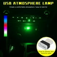 thumbnail image 4 of USB Car Interior Atmosphere Lamps, Plug-in USB Decor Night Light, Portable Auto Ambient Lighting Kit, Universal Vehicle Interior Accessories for Most Cars, 4 of 12